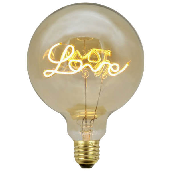 لامپ ادیسونی 3 وات مدل Love پایه E27