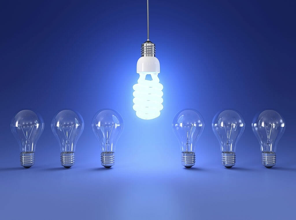 energy efficient light bulbs