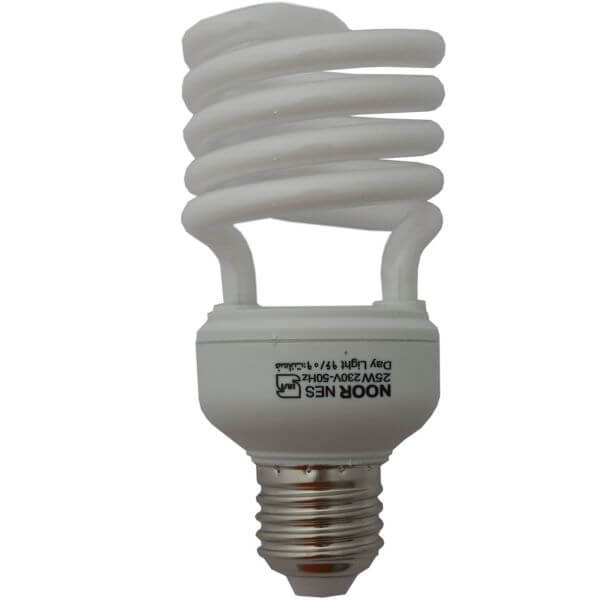 لامپ کم مصرف 25 وات نور مدل NES-HS-25W پایه E27