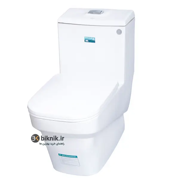 توالت فرنگی گلسار مدل UNIQUE