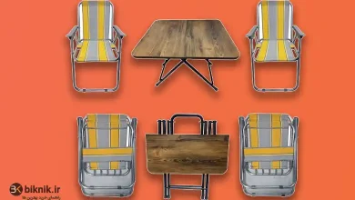 portable table and chairs