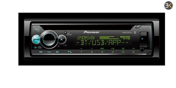 پایونیر DEH-S5250BT - بهترین ضبط سینگل دین با بلوتوث