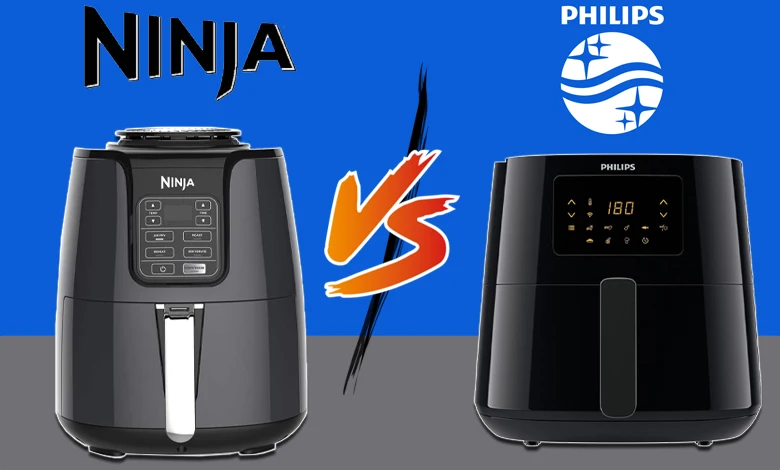 review airfryer ninja vs philips