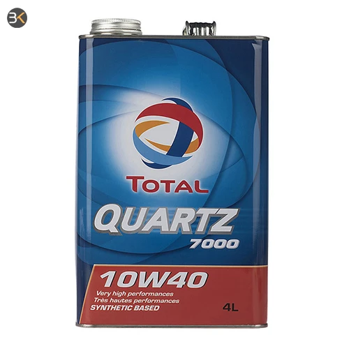 روغن موتور توتال Quartz 7000 یک روغن موتور تمام سنتتیک با گرید 10W-40 و سطح کیفی API SN/CF