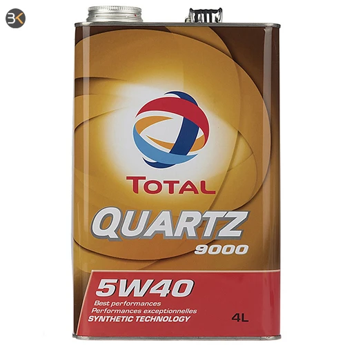 روغن موتور خودرو توتال مدل Quartz 9000 حجم 4 لیتر